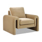 Mason 40" Arched Arm Chair, Camel