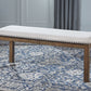 Moriville - Upholstered Bench - Beige