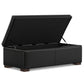 Gabbie 48 Inch Wide Rectangular Storage Ottoman