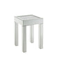 Noralie Mirrored & Faux Diamonds End Table