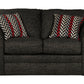 Varner - Loveseat - Ebony