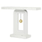 Modern Console Table with Geometric Base