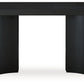 Rowanbeck - Oval Dining Room Table - Black