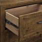 Brown 7-Drawer Dresser