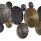 Emsley - Wall Decor - Metallic / Black / Gray