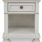 Robbinsdale - One Drawer Night Stand - Antique White