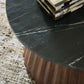Ceilby - Accent Cocktail Table - Black / Brown