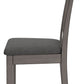 Shullden - Dining Room Side Chair (Set of 2) - Gray