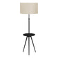 63" Floor Lamp with Table Shelf