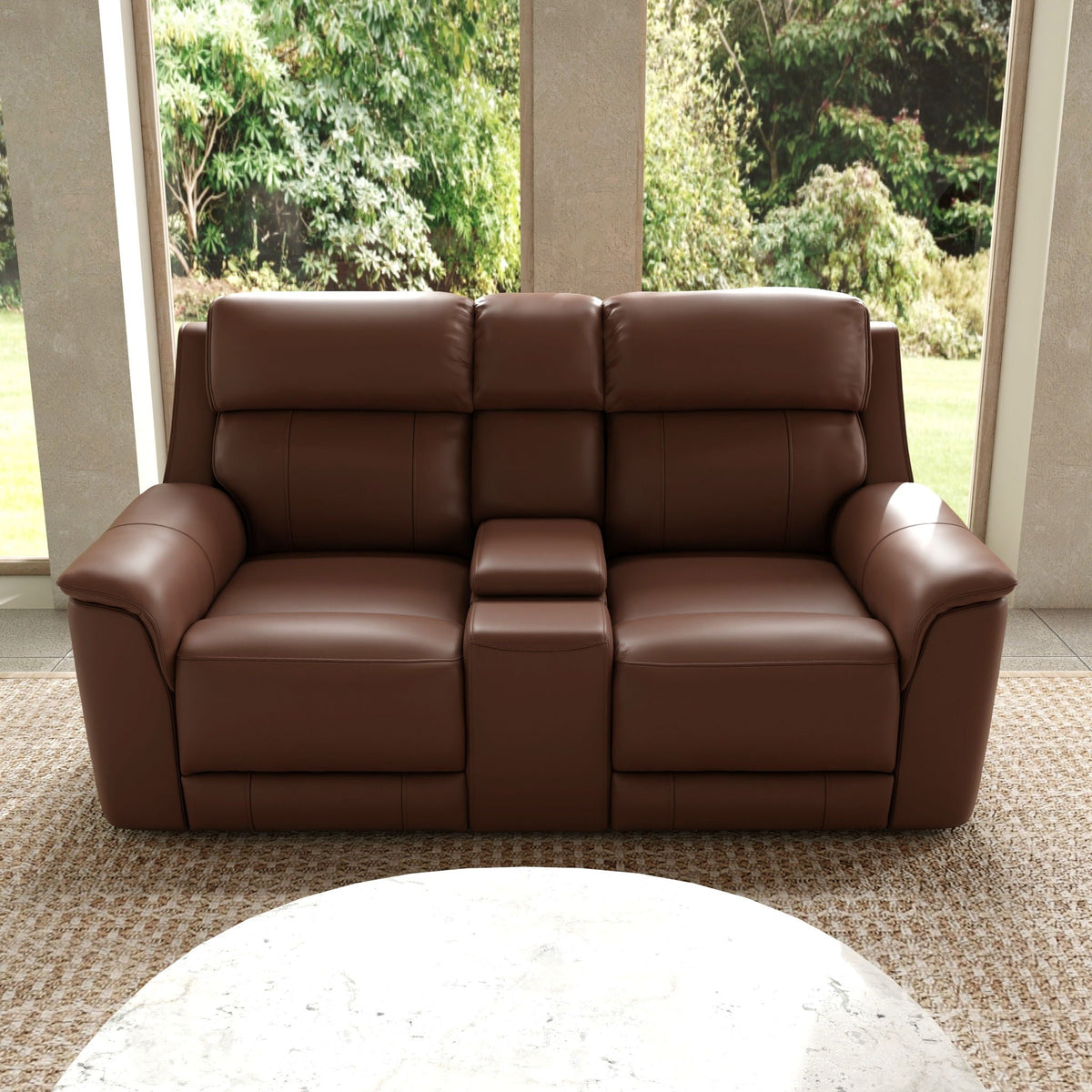Oslo - Dual Power Reclining Loveseat With Console - view 9