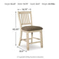 Bolanburg - Upholstered Barstool (Set of 2) - Beige