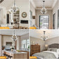 5-Light Farmhouse Chandelier