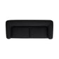 Alpine 90.5" Sherpa Sofa, Ebony