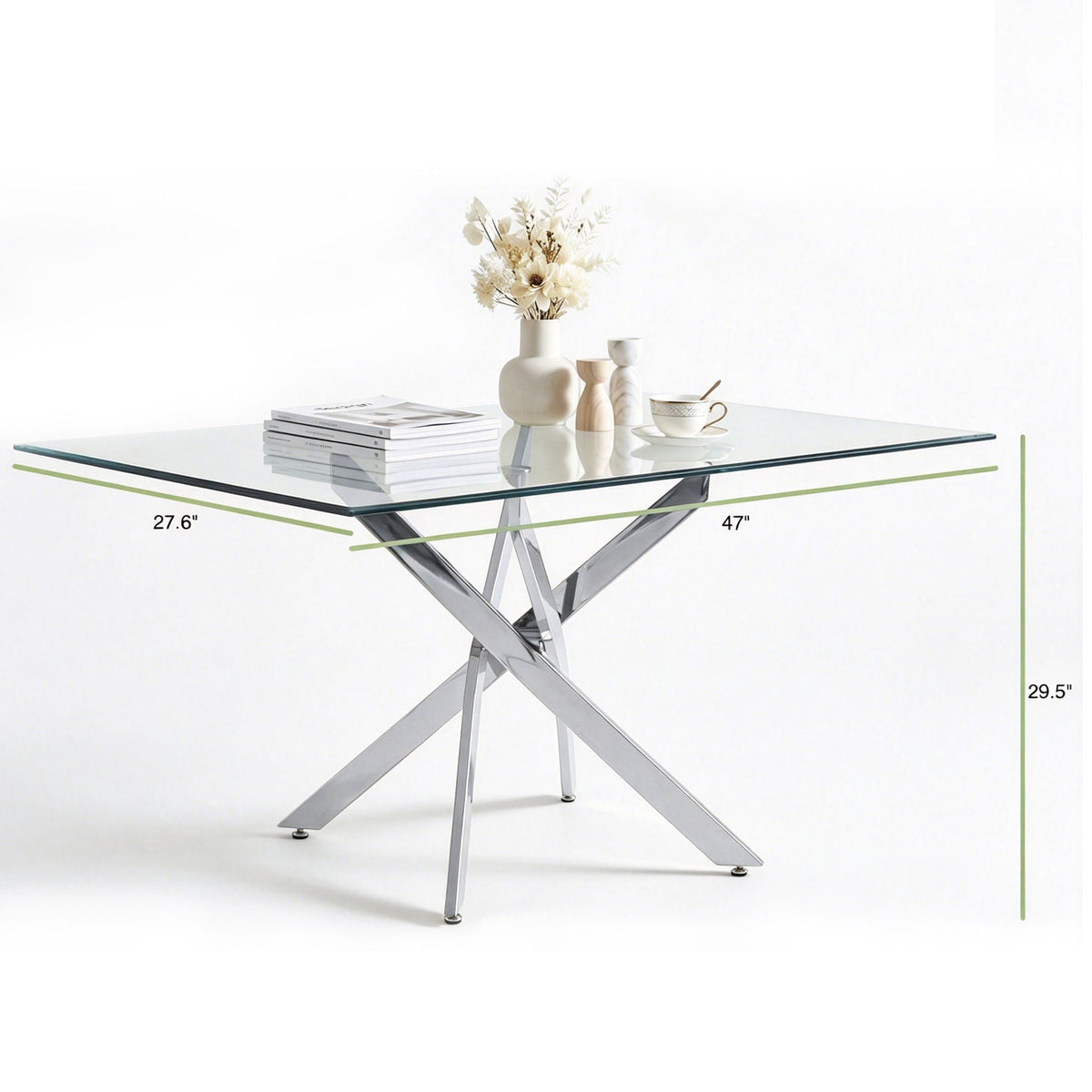 Modern Rectangular Table For Dining Room - view 8