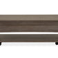 Paxton Place - Rectangular Cocktail Table With Casters - Dovetail Gray