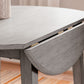 Shullden - Round Drm Drop Leaf Table - Gray