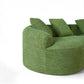 110-Inch Curved Sofa for Living Room, Oversized Recliner