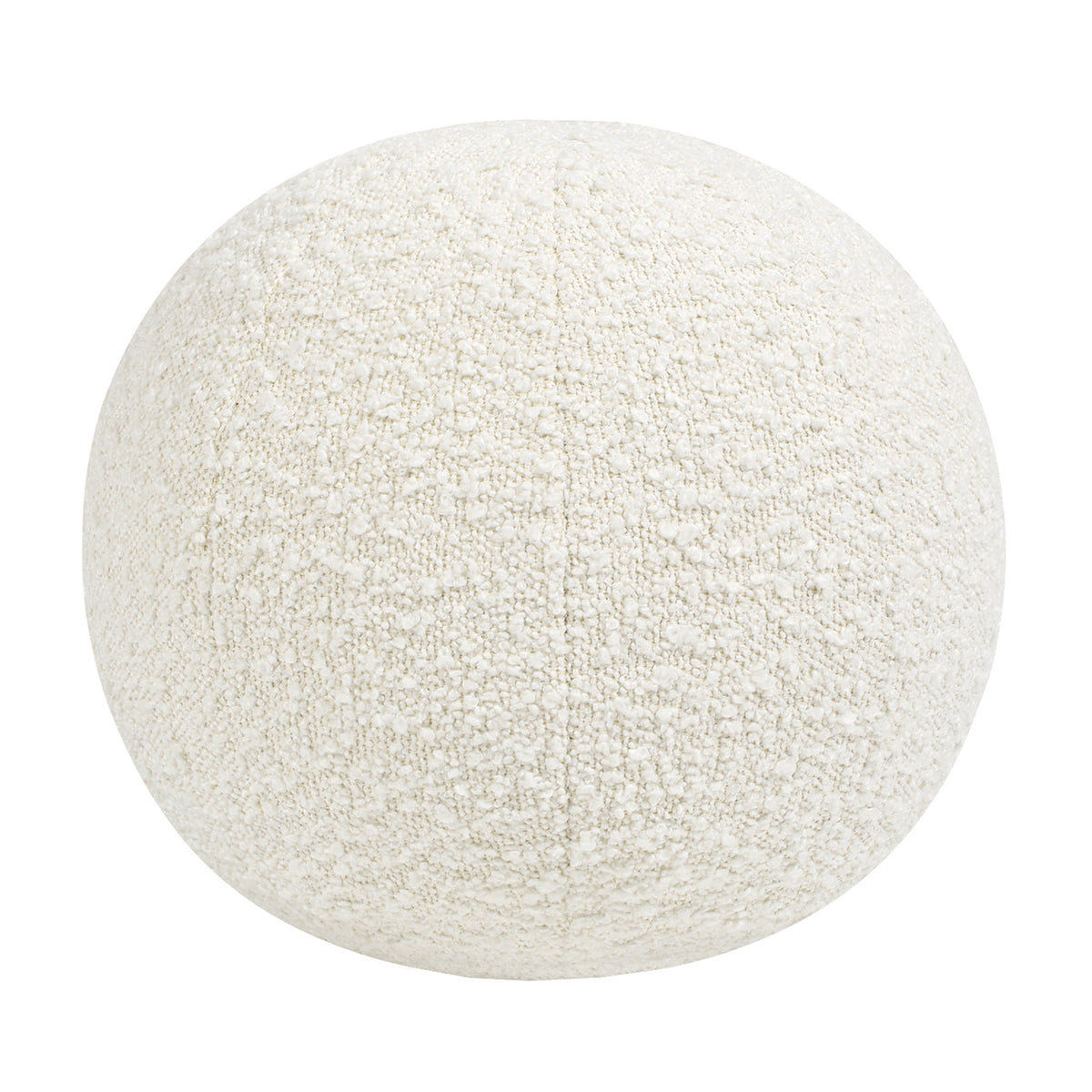 Luna 12" Round Sphere Accent Ball Throw Pillow