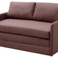 Kathy Collection Modern Upholstered Loveseat Sleeper