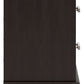 Covetown - Two Drawer Night Stand - Dark Brown