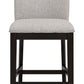 Neymorton - 5 Pc. - Rectangular Dining Room Counter Table, 4 Barstools - Dark Grayish Brown - view 2