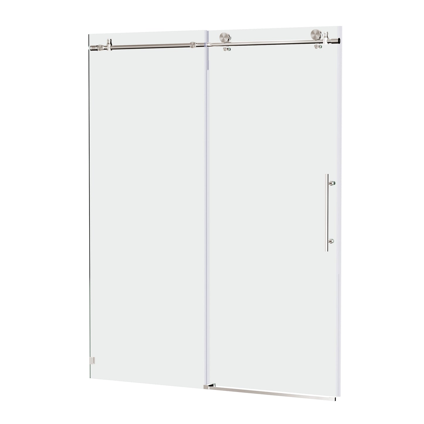 Frameless Shower Door with Premium Tempered Glass