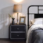 Jabir - Accent Table - Black & Silver