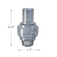 Geometric Design Smoke Luster Decorative Vase