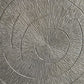 Laverford - Round End Table - Chrome / Black