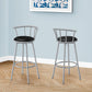 Barstool, Set Of 2, Swivel, Bar Height