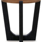 Hanneforth - Round End Table - Brown