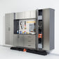Astro Series 32 in. W x 16 in. H x 16 in. D Metal Wall Storage Cabinet