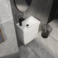 20" Wall-Mounted Bathroom Vanity with Ceramic Sink