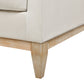Knox 36" Modern Farmhouse Arm Chair in French Velvet