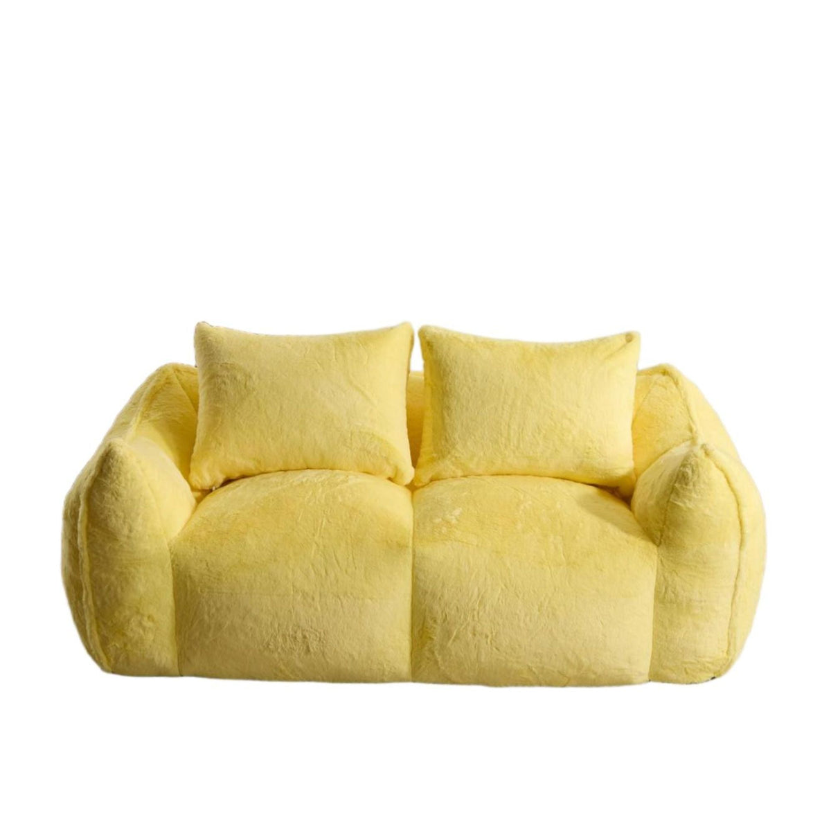 Giant Bean Bag Couch, Ultra Soft Fluffy Loveseat For Living Room - view 3