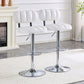 Set of 2 Adjustable Height Bar Stools