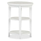 Heron Cove - Round Accent End Table - Chalk White