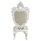 Vanaheim - Side Chair (Set of 2) - Beige Synthetic Leather & Antique White