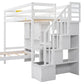 Loft Bed With Built In Desk And Staircase - view 5