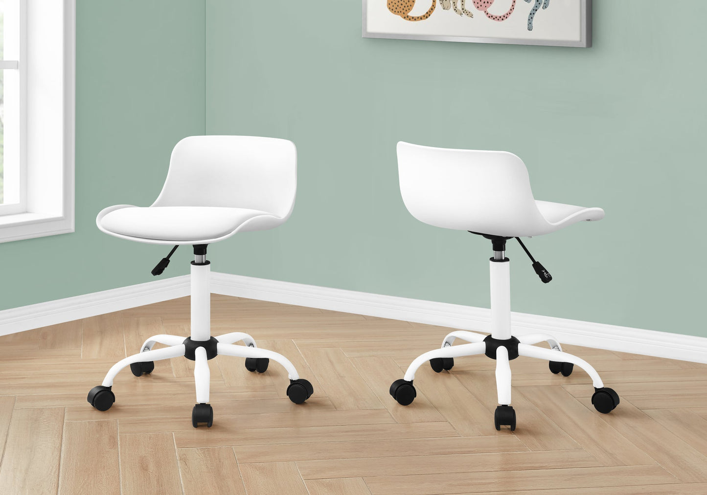 Ergonomic Adjustable Height Office Chair for Kids