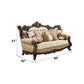 Shalisa - Sofa With 7 Pillows (Same Lv01585) - Fabric & Walnut