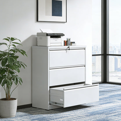 3 Drawer Lateral File Cabinet