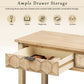 U_Style 58.3'' Fir Veneer Entryway Table