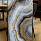 Black And Abstract Textured Canvas Art
