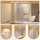 60" Width x 72" Height Single Sliding Shower Door