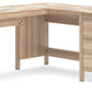 Battelle - 60" Home Office Desk With Return - Tan