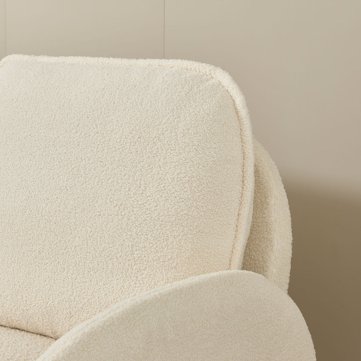 Loveseat Sofa Small Couch For Living Room, Sherpa Fabric Upholstered Loveseat Sofa Couch, Small Loveseat Sofa - view 8