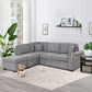 Sleeper Sofa Bed, 2 In 1 Pull Out Sofa Bed L Shape Couch With Storage Ottoman For Living Room, Bedroom Couch - view 13