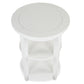 Heron Cove - Round Accent End Table - Chalk White