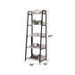 Wendral Natural & Black Finish 24"W Bookshelf